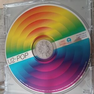 U2 Pop CD 1997 Island Alternative Rock Pop Flood^Howie B^Steve Osborne in Case